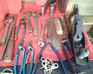 Assorted Hand and Woodworking Tools