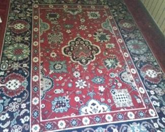 Large Red Area Rug