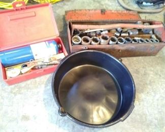 Propane Set, Oil Ban and Full Socket Set