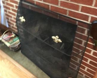 Fireplace screen