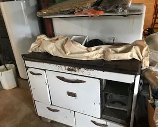 Vintage wood stove