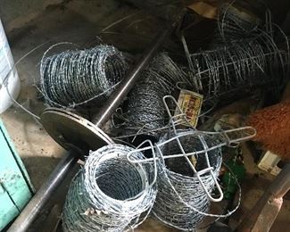 Barbed wire