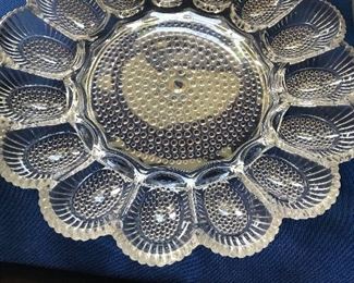 Deviled egg tray - glass