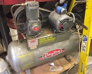 Dayton air compressor.
