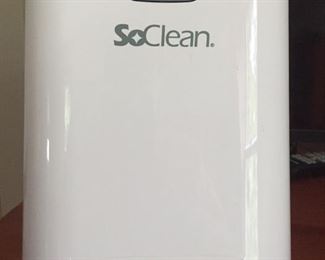 SoClean CPAP cleaner.