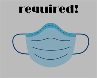 face masks required