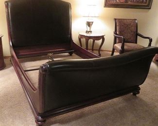 Beautiful queen size sleigh bed