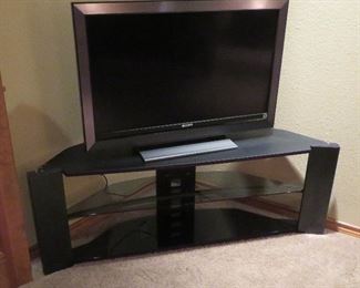 First of several TVs, media stand