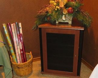 That cabinet is a Salamander Designs Synergy audio cabinet - not cheap at the store!