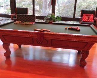 Brunswick pool table