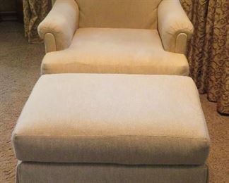Chair & ottoman