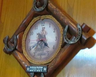 Cowboy clock