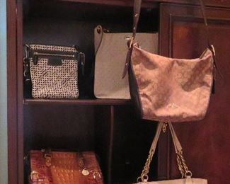 Handbags - Coach, Michael Kors, Brahmin