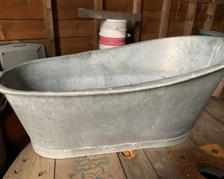 Antique Babies Bath Tub $85