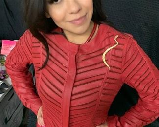 Vintage Bagatelle leather jacket.