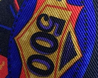 Close up of vintage Louis Ferard jacket.