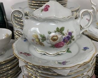Metternich Germany Porcelain dinneware.