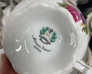 Mitterteich porcelain dinnerware