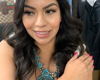 More Native American jewelry.