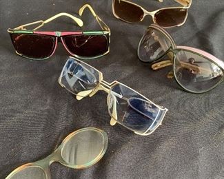 Vintage Designer glass frames. Dior and Cazal!