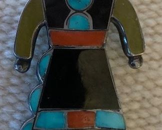 Edward Beyuka pin/pendant