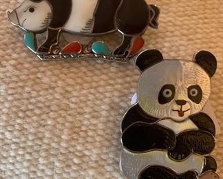 You'll find many collectible Zuni pins