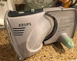 Krups meat slicer new$20