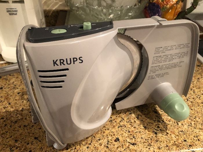 Krups meat slicer new$20