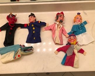 Retro puppets $30 all