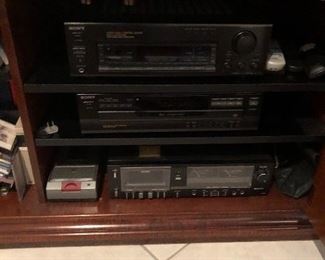 Multiple stereo components $25 and up