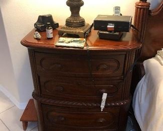 Part of the bedroom suite