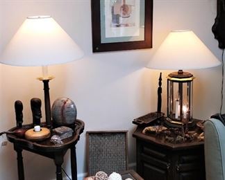Lamps and Side Tables many to choose from