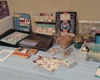 Scrap Booking Supplies and Paper