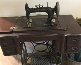 Antique New Home Sewing Machine