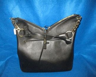 Jimmy Choo Black Leather Handbag