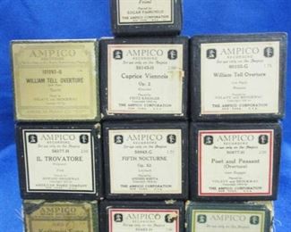 Ampico Piano Rolls