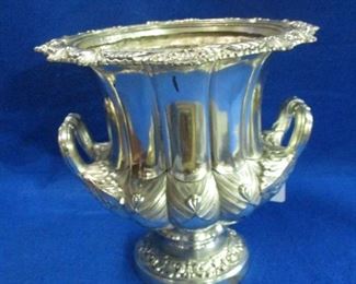 Silverplate Champagne Cooler