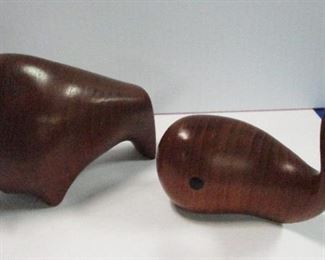 Scandiline Carved Animal Sculptures