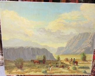 Painting by Rue Willis