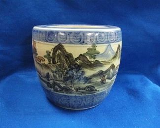 Red Skelton Estate Chinese Jardiniere 