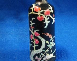 Chinese Miniature Vase Bottle Signed