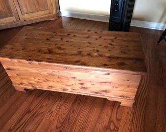 Cedar blanket chest $150