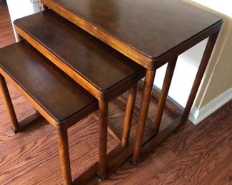 Set of 3 nesting end tables $150