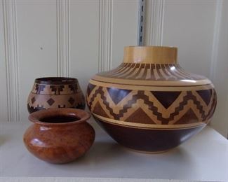Turned Wood Bowls, Raymond Luther & Douglas Crawforth