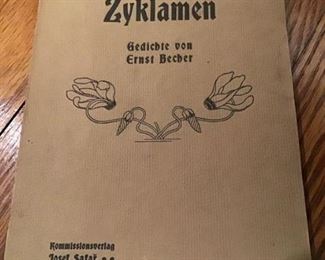 1905 German Zyklamen $20
