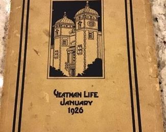 1926 YEATMAN LIFE JANUARY. $25