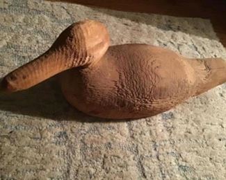 Antique handmade duck decoy $