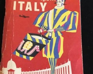 1960 TWA TRAVEL TIPS FOR ITALY $15