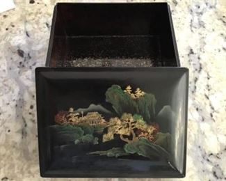 Japanese lament 4 x 6 lined box $15