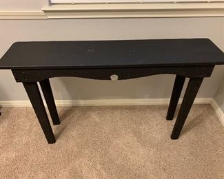 $125- Wooden sofa / library Table